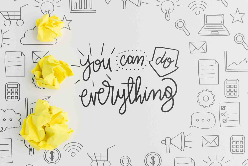 Adverbios inglés you can do everything